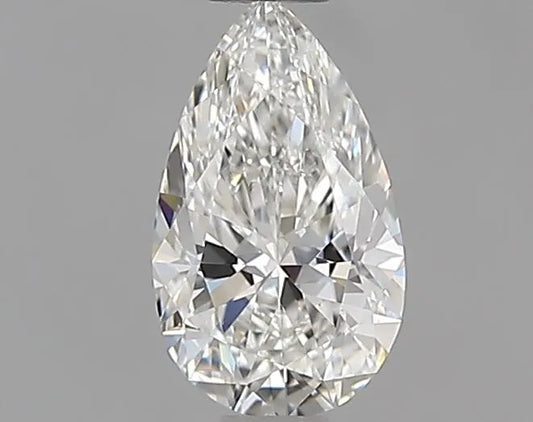 0.60ct Pear Natural Diamond (Colour G, Clarity VS2, GIA Certified)