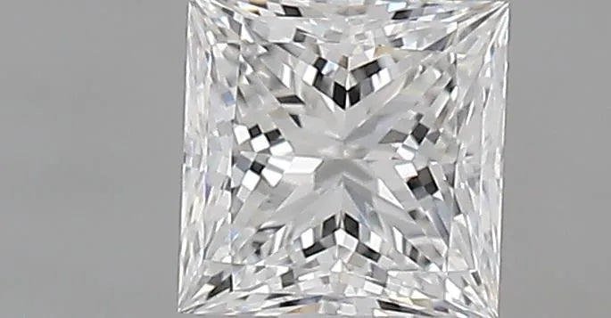 0.60ct Princess Natural Diamond (Colour E, Clarity VS2, GIA Certified)