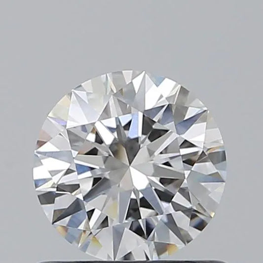0.60ct Round Natural Diamond (Colour D, Clarity IF, Cut EX, GIA Certified)