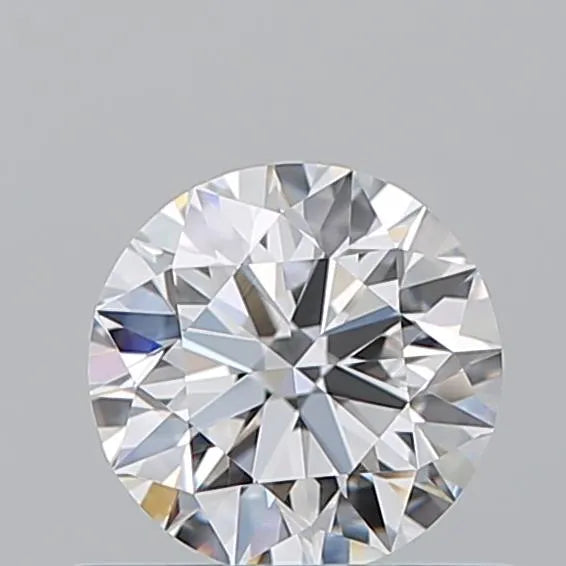 0.60ct Round Natural Diamond (Colour D, Clarity VVS1, Cut EX, GIA Certified)