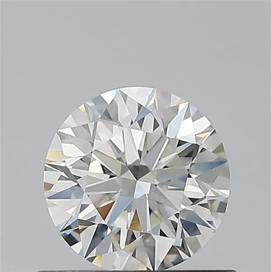 0.60ct Round Natural Diamond (Colour F, Clarity VVS2, Cut EX, HRD Certified)