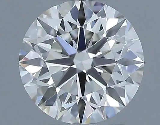0.60ct Round Natural Diamond (Colour H, Clarity VVS2, Cut EX, IGI Certified)