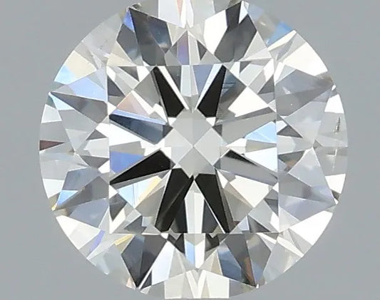 0.60ct Round Natural Diamond (Colour K, Clarity SI1, Cut EX, IGI Certified)