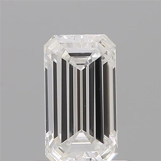 0.61ct Emerald Natural Diamond (Colour E, Clarity VVS1, GIA Certified)