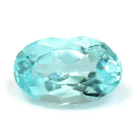 0.61ct Oval Natural Tourmaline (Colour Blue, Clarity Slightly Included, Cut Faceted)