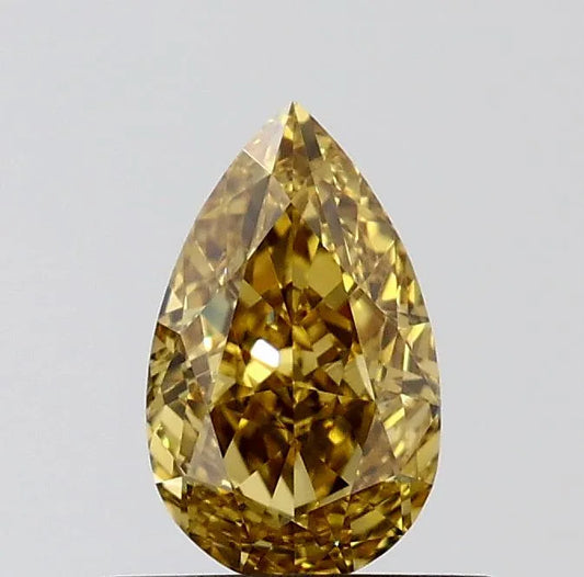 0.61ct Pear Natural Diamond (Clarity VVS2, GIA Certified)
