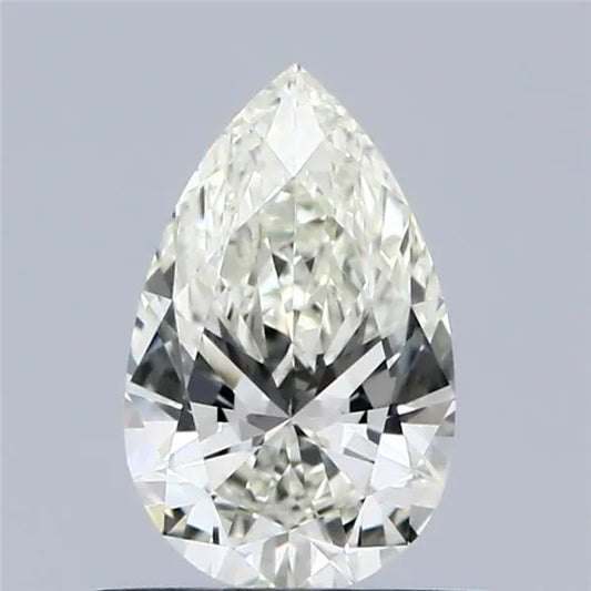 0.61ct Pear Natural Diamond (Colour K, Clarity IF, GIA Certified)