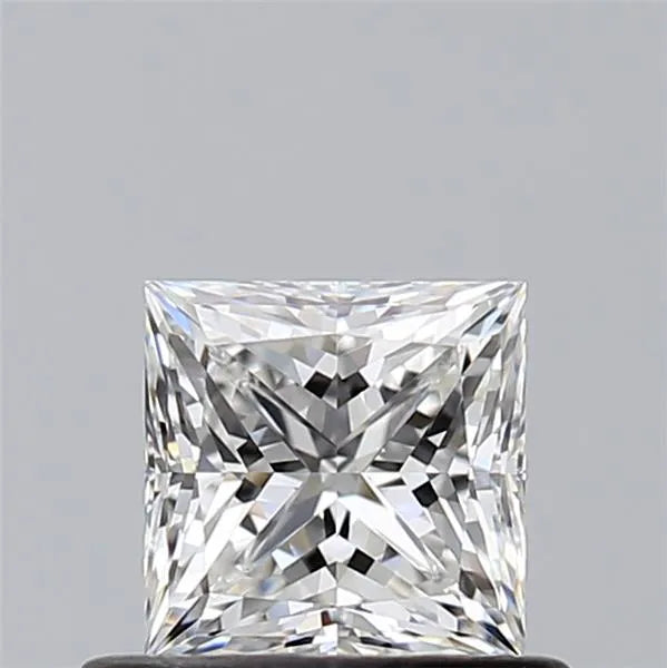 0.61ct Princess Natural Diamond (Colour F, Clarity VS2, GIA Certified)