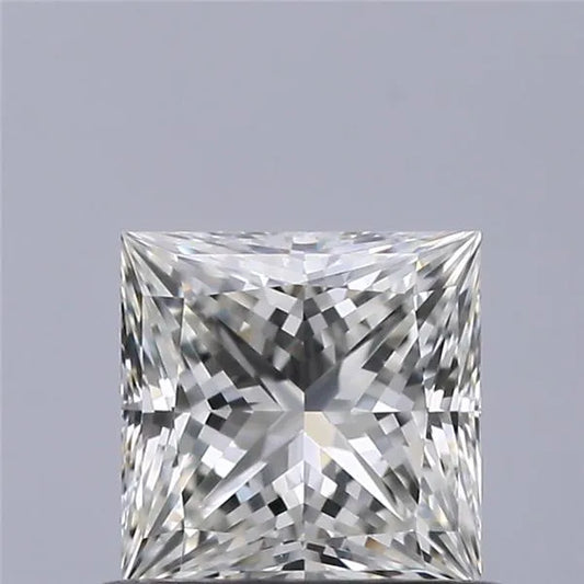0.61ct Princess Natural Diamond (Colour G, Clarity VVS2, Cut EX, IGI Certified)