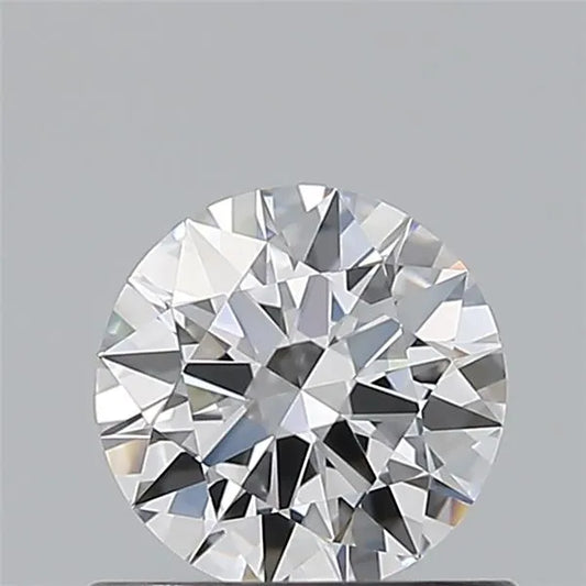 0.61ct Round Natural Diamond (Colour D, Clarity FL, Cut EX, GIA Certified)