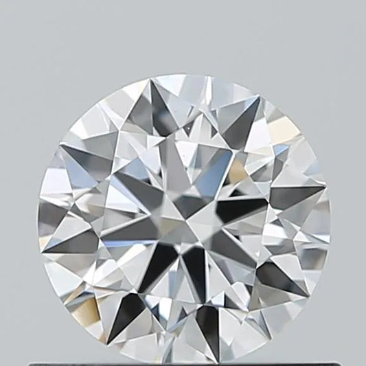 0.61ct Round Natural Diamond (Colour D, Clarity VS1, Cut EX, GIA Certified)