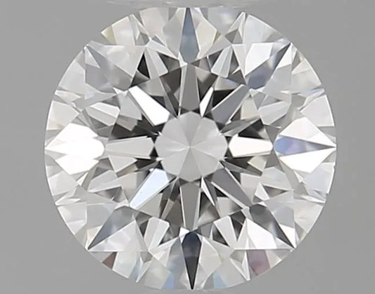0.61ct Round Natural Diamond (Colour F, Clarity VVS2, Cut EX, GIA Certified)