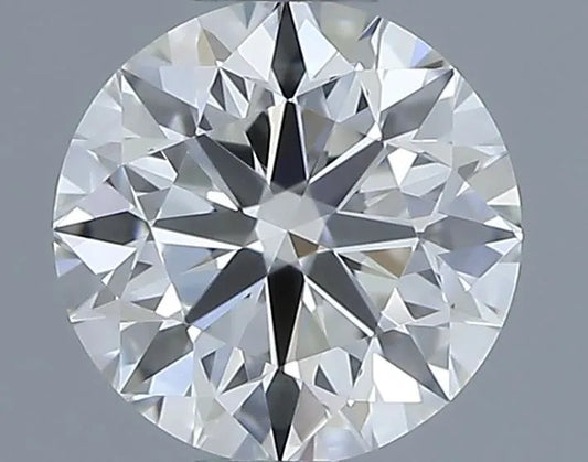 0.61ct Round Natural Diamond (Colour G, Clarity VVS1, Cut EX, IGI Certified)