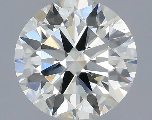 0.61ct Round Natural Diamond (Colour K, Clarity SI1, Cut EX, IGI Certified)