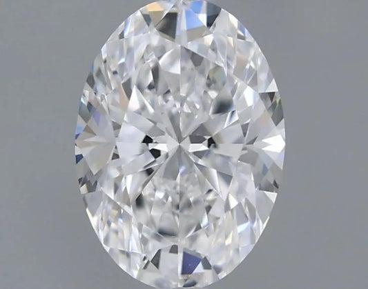 0.62ct Oval Natural Diamond (Colour D, Clarity IF, GIA Certified)