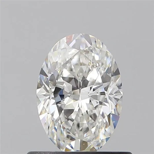 0.62ct Oval Natural Diamond (Colour F, Clarity VS2, GIA Certified)