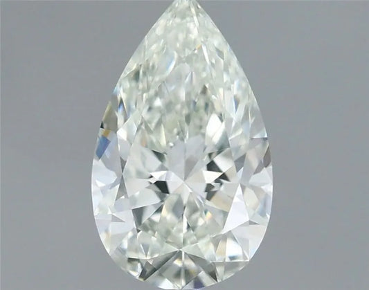 0.62ct Pear Natural Diamond (Colour Very Light Green, Clarity VS1, GIA Certified)
