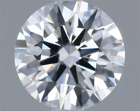 0.62ct Round Natural Diamond (Colour D, Clarity VVS2, Cut EX, GIA Certified)