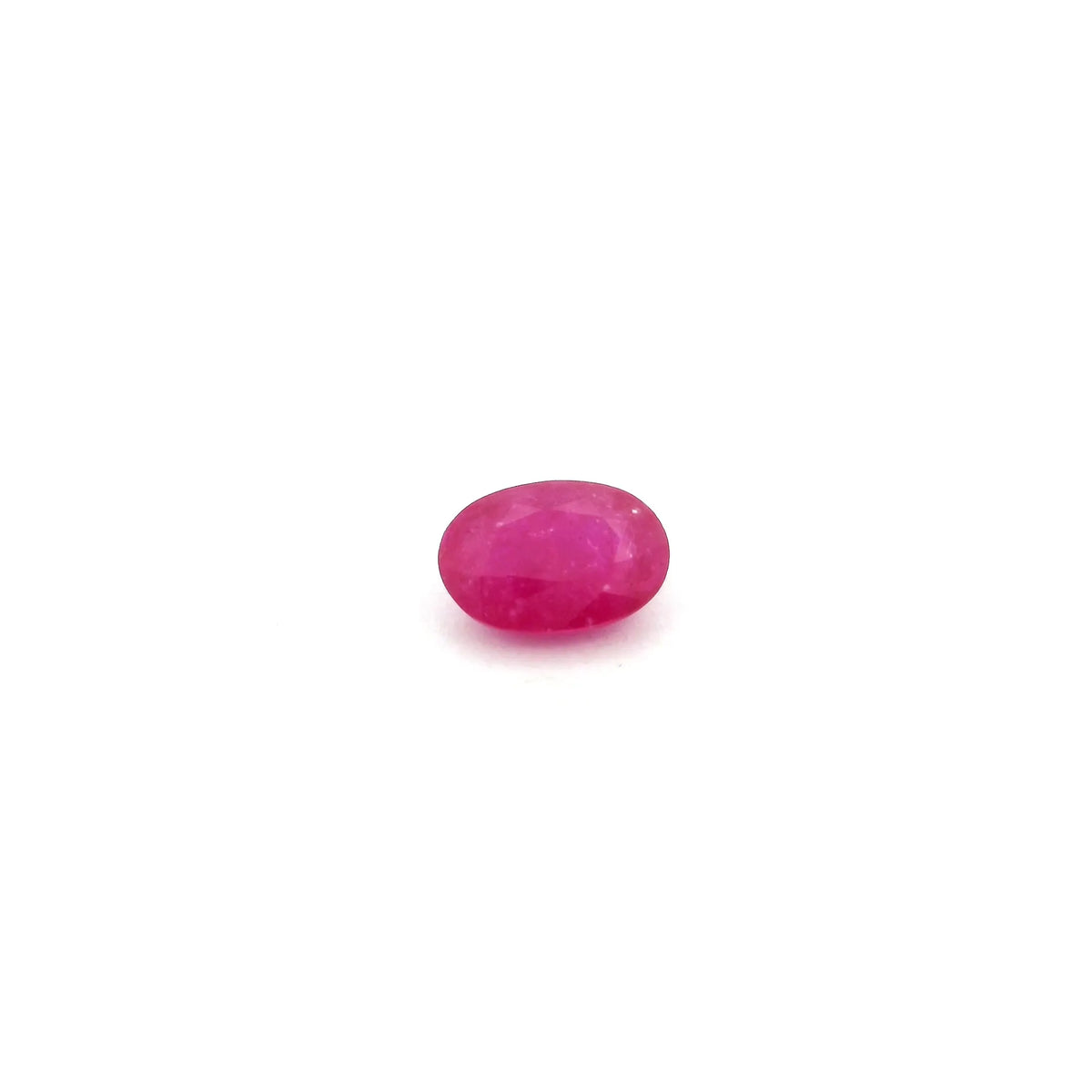 0.63ct Oval Natural Ruby (Colour Red, Clarity Moderately Included, Cut Faceted)