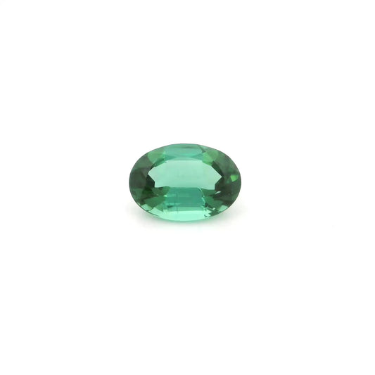 0.63ct Oval Natural Tourmaline (Colour Green, Clarity Eye Clean, Cut Faceted)