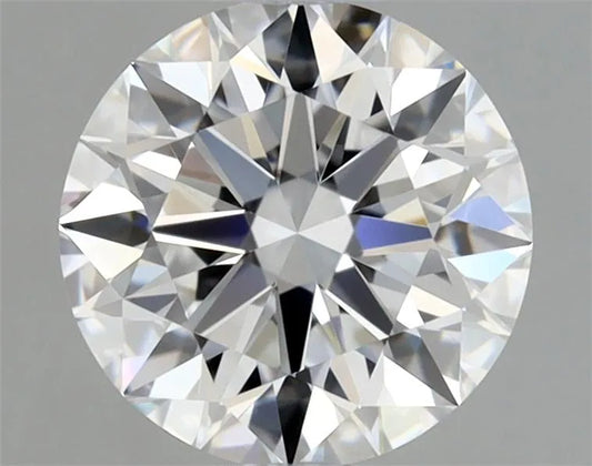 0.65ct Round Natural Diamond (Colour D, Clarity FL, Cut EX, GIA Certified)