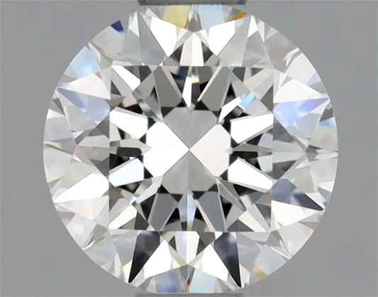 0.65ct Round Natural Diamond (Colour F, Clarity IF, Cut EX, GIA Certified)