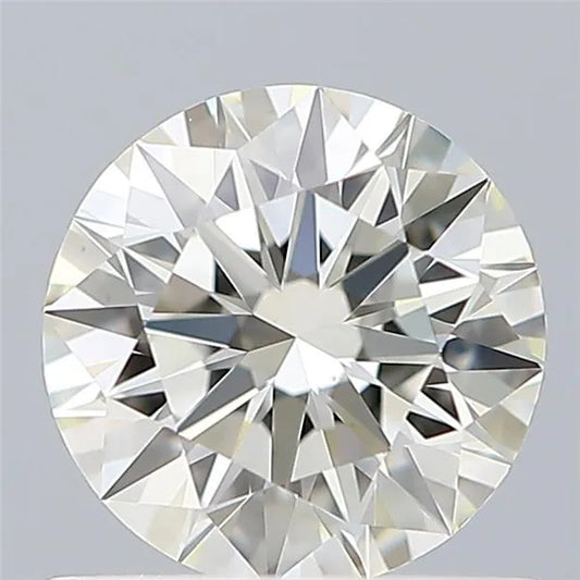 0.65ct Round Natural Diamond (Colour H, Clarity VVS2, Cut EX, IGI Certified)