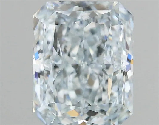 0.66ct Radiant Natural Diamond (Colour Fancy Light Blue, Clarity VS1, GIA Certified)