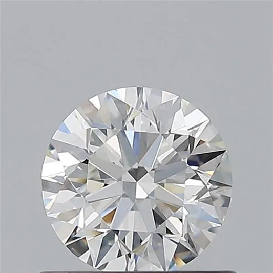 0.66ct Round Natural Diamond (Colour D, Clarity IF, Cut EX, IGI Certified)