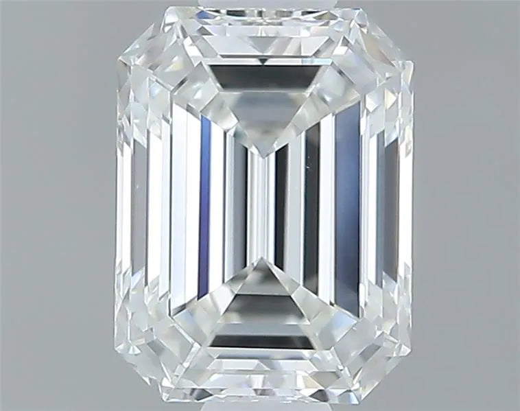 0.67ct Emerald Natural Diamond (Colour G, Clarity VVS2, Cut EX, GIA Certified)
