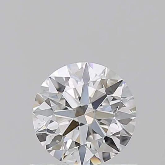 0.67ct Round Natural Diamond (Colour E, Clarity SI1, Cut EX, GIA Certified)