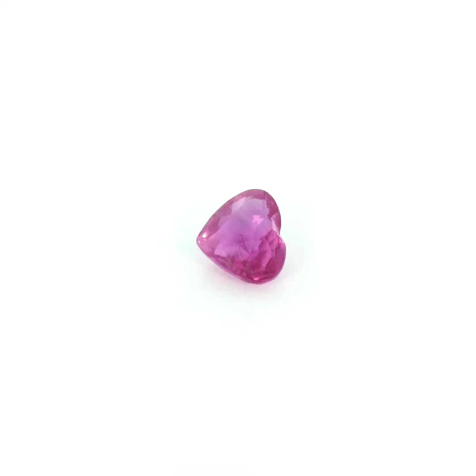 0.68ct Heart Natural Sapphire (Colour Pink, Clarity Slightly Included, Cut Faceted)