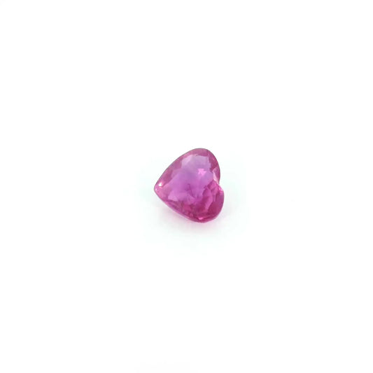0.68ct Heart Natural Sapphire (Colour Pink, Clarity Slightly Included, Cut Faceted)