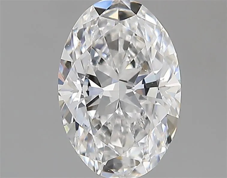 0.68ct Oval Natural Diamond (Colour E, Clarity SI1, GIA Certified)
