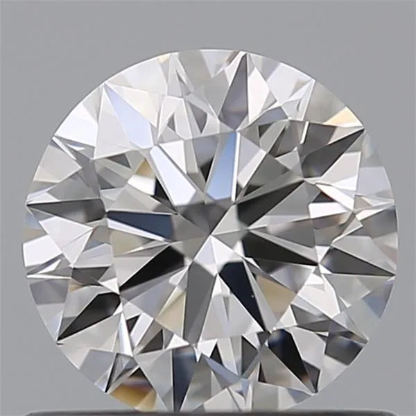 0.68ct Round Natural Diamond (Colour D, Clarity IF, Cut EX, GIA Certified)