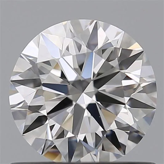 0.68ct Round Natural Diamond (Colour D, Clarity IF, Cut EX, GIA Certified)