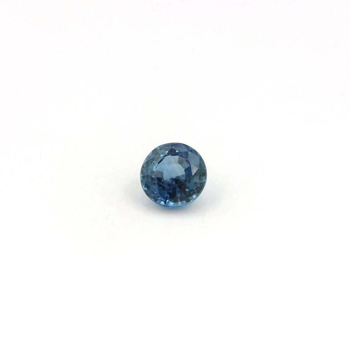 0.68ct Round Natural Sapphire (Colour Blue, Clarity Eye Clean, Cut Faceted)