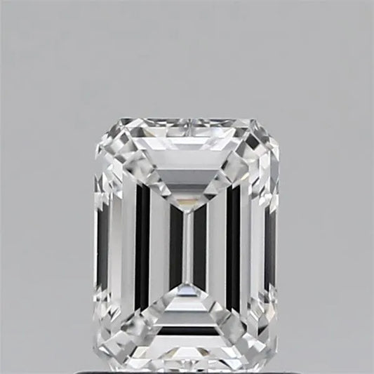 0.70ct Emerald Natural Diamond (Colour D, Clarity IF, GIA Certified)