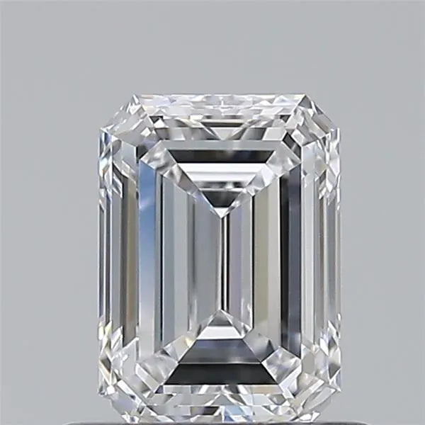 0.70ct Emerald Natural Diamond (Colour D, Clarity IF, GIA Certified)