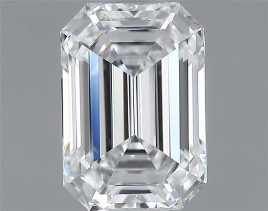 0.70ct Emerald Natural Diamond (Colour D, Clarity VVS1, GIA Certified)