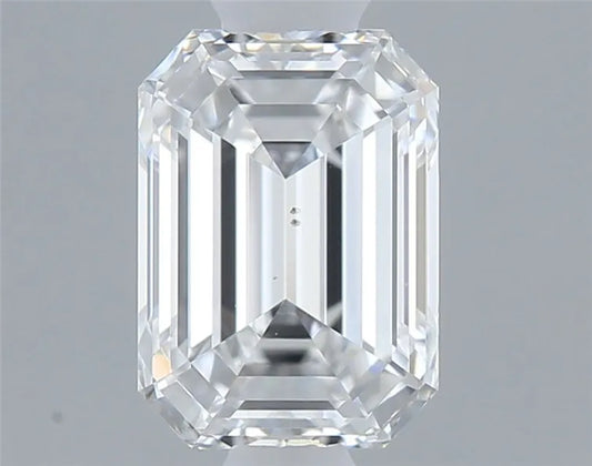 0.70ct Emerald Natural Diamond (Colour E, Clarity SI1, GIA Certified)