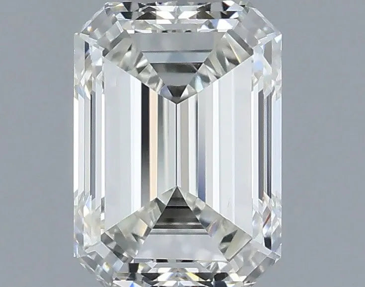 0.70ct Emerald Natural Diamond (Colour G, Clarity SI1, HRD Certified)