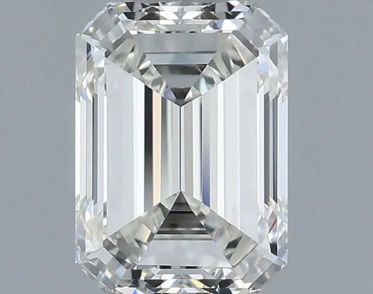 0.70ct Emerald Natural Diamond (Colour G, Clarity SI1, HRD Certified)