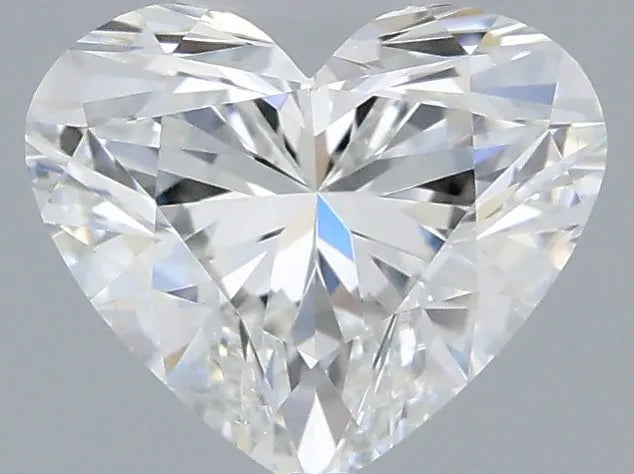 0.70ct Heart Natural Diamond (Colour F, Clarity VS1, Cut VG, IGI Certified)