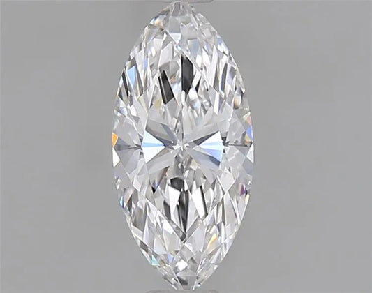 0.70ct Marquise Natural Diamond (Colour D, Clarity IF, GIA Certified)