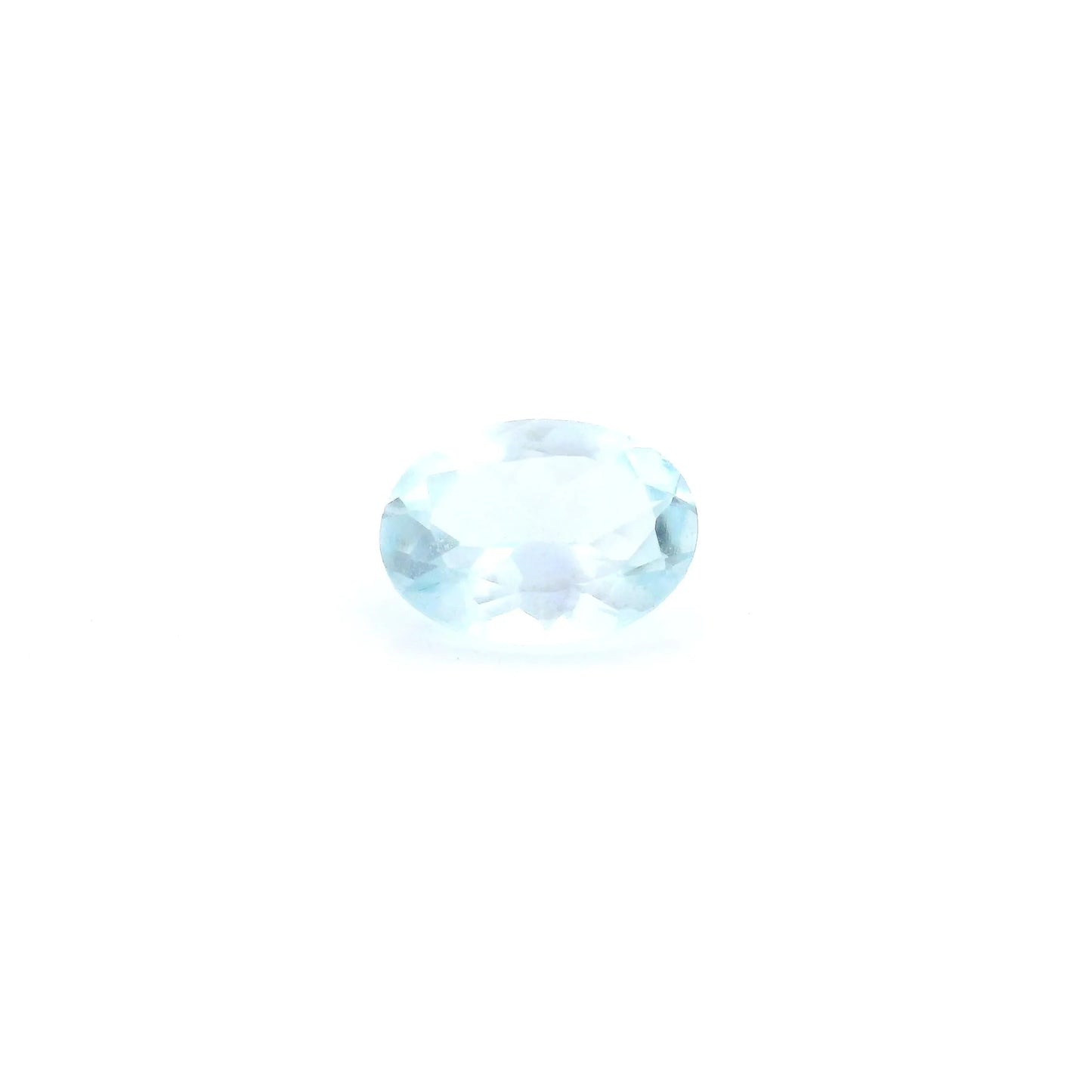 0.70ct Oval Natural Aquamarine (Colour Blue, Clarity Eye Clean, Cut Faceted)