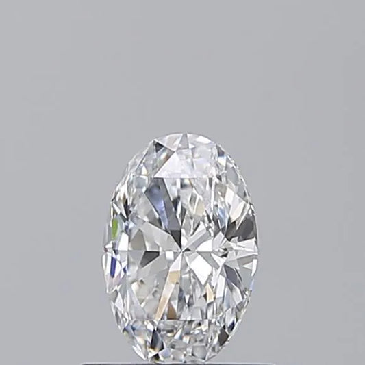 0.70ct Oval Natural Diamond (Colour D, Clarity VS2, GIA Certified)