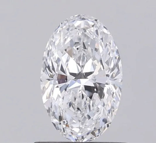 0.70ct Oval Natural Diamond (Colour D, Clarity VS2, GIA Certified)