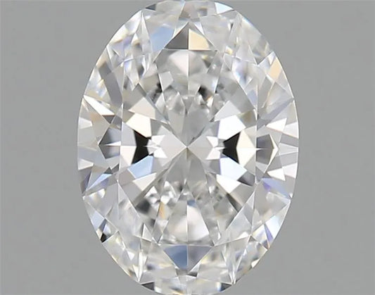 0.70ct Oval Natural Diamond (Colour D, Clarity VVS1, Cut EX, GIA Certified)