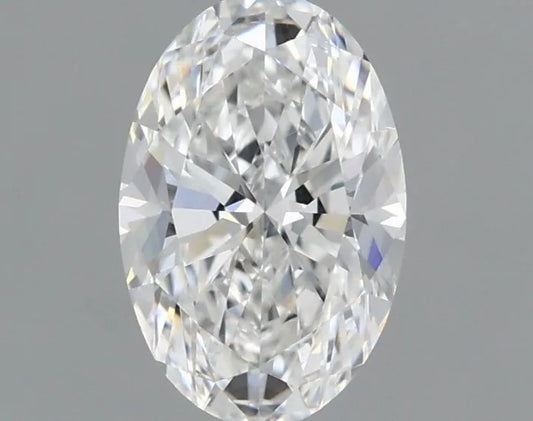 0.70ct Oval Natural Diamond (Colour E, Clarity VS2, GIA Certified)